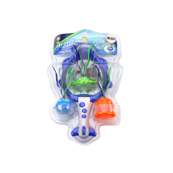 Zabawki Do Kąpieli Sitko Kosz 2w1 Rekin Rybki z Glonami