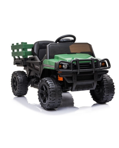 Auto na akumulator BDM0926 Dla Dzieci Światła LED MP3 Pilot Zielone