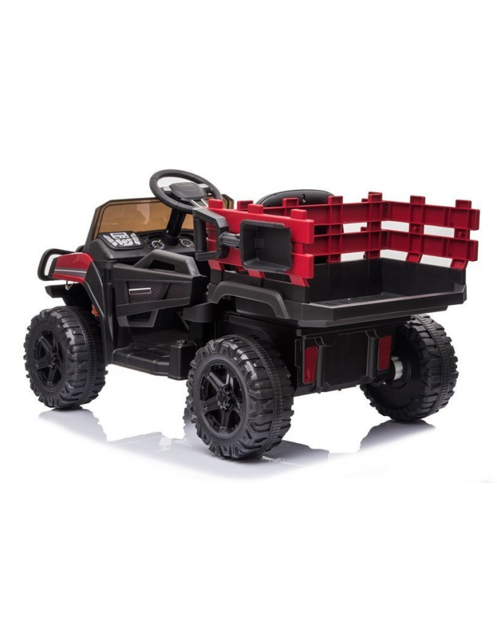 Auto na akumulator BDM0926 Dla Dzieci Światła LED MP3 Pilot Czerwony