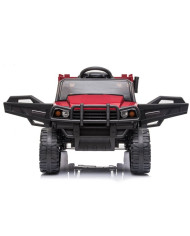 Auto na akumulator BDM0926 Dla Dzieci Światła LED MP3 Pilot Czerwony