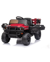Auto na akumulator BDM0926 Dla Dzieci Światła LED MP3 Pilot Czerwony