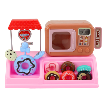 Zestaw Sklep Z Pączkami Cukiernia Kasa Fiskalna Mikrofala