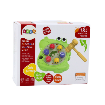 Gra Zręcznościowa Wac A Mole Krokodyl Młotek Zielony