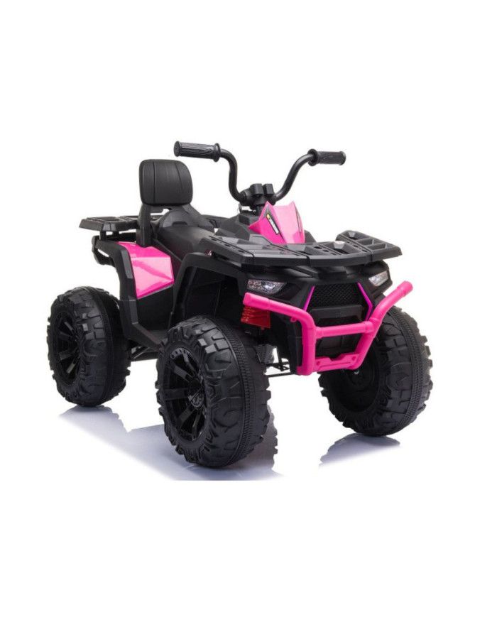 Quad Pojazd Na Akumulator JC333 Światła LED MP3 Różowy
