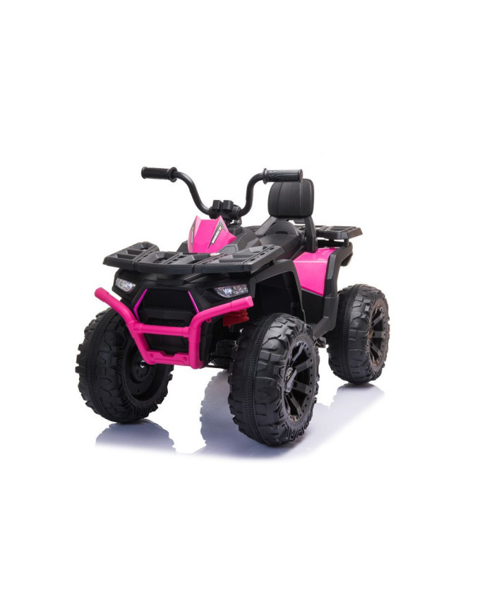 Quad Pojazd Na Akumulator JC333 Światła LED MP3 Różowy