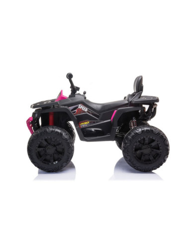 Quad Pojazd Na Akumulator JC333 Światła LED MP3 Różowy