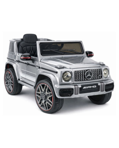 Auto Na Akumulator Mercedes AMG G 63 Srebrny Lakierowany