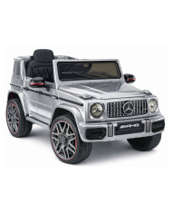 Auto Na Akumulator Mercedes AMG G 63 Srebrny Lakierowany