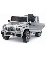 Auto Na Akumulator Mercedes AMG G 63 Srebrny Lakierowany