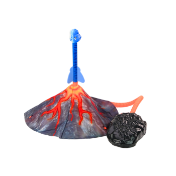 Zestaw Do Gry Regulowana Wyrzutnia Rakiet Dinozaury Wulkan