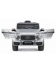 Auto Na Akumulator Mercedes AMG G 63 Srebrny Lakierowany