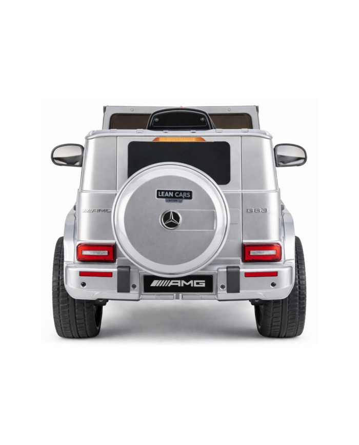 Auto Na Akumulator Mercedes AMG G 63 Srebrny Lakierowany