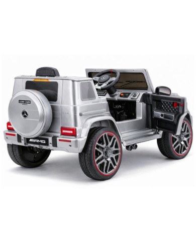Auto Na Akumulator Mercedes AMG G 63 Srebrny Lakierowany