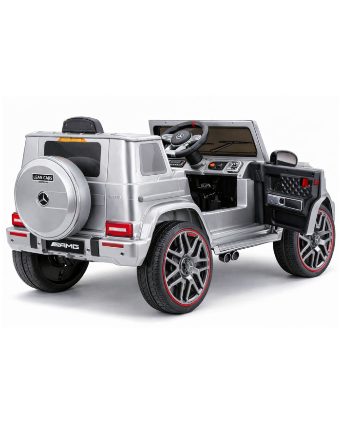 Auto Na Akumulator Mercedes AMG G 63 Srebrny Lakierowany