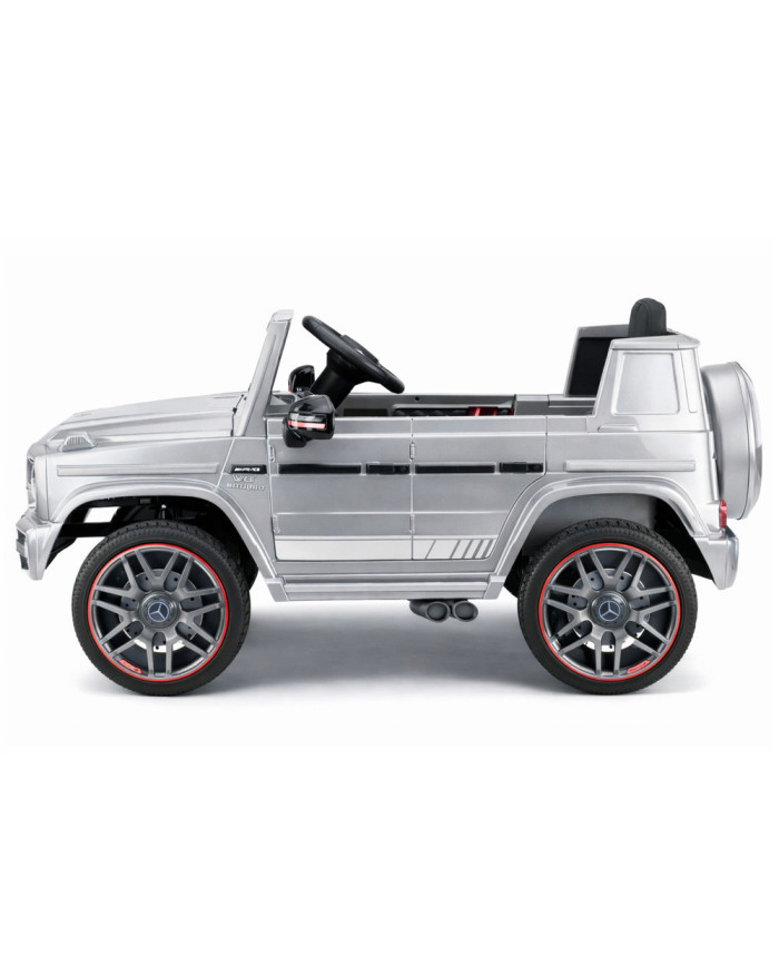 Auto Na Akumulator Mercedes AMG G 63 Srebrny Lakierowany