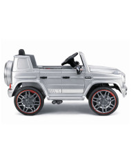 Auto Na Akumulator Mercedes AMG G 63 Srebrny Lakierowany