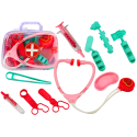 Apteczka Dziecięcia Narzędzia Lekarskie W Walizce Różowy