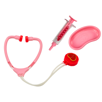 Apteczka Dziecięcia Narzędzia Lekarskie W Walizce Różowy