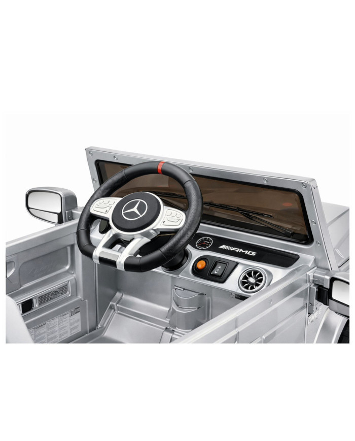 Auto Na Akumulator Mercedes AMG G 63 Srebrny Lakierowany