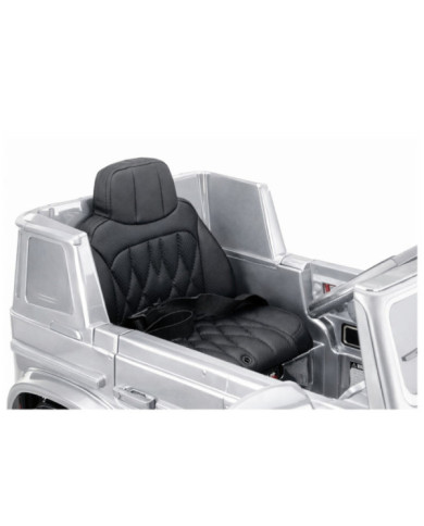 Auto Na Akumulator Mercedes AMG G 63 Srebrny Lakierowany