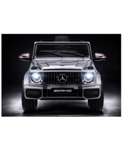 Auto Na Akumulator Mercedes AMG G 63 Srebrny Lakierowany