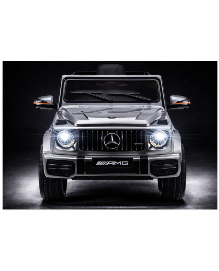 Auto Na Akumulator Mercedes AMG G 63 Srebrny Lakierowany