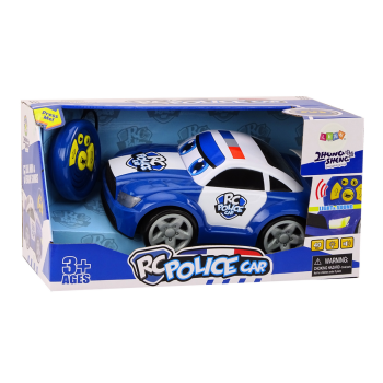 Autko Policyjne Kreskówkowe Zdalnie Sterowane Światła Dźwięki