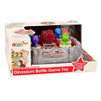 Gra Zręcznościowa Wac A Mole Dinozaury Wulkan Efekt Dymny Światła Dźwięki