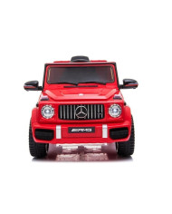 Auto na Akumulator Mercedes G63 AMG Dla Dzieci Światła LED MP3 Czerwony