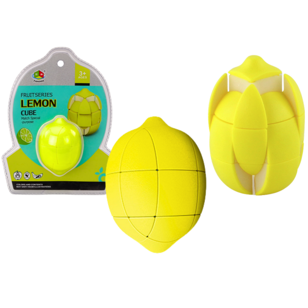 Układanka Edukacyjna Cytryna Puzzle Magiczne Kostki Logiczne