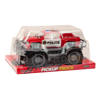 Samochód Policyjny Pickup Czerwony Terenowy Wóz Policji