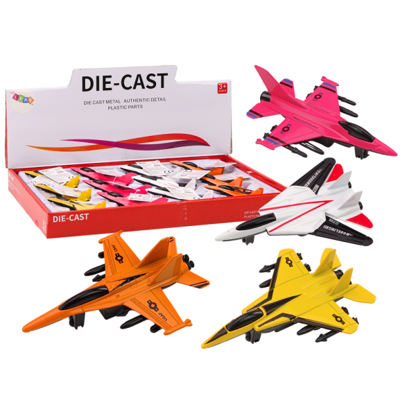 Odrzutowiec Myśliwiec Z Napędem Frykcyjnym Metalowy