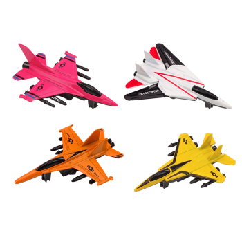 Odrzutowiec Myśliwiec Z Napędem Frykcyjnym Metalowy