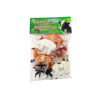 Zestaw Alpaki Lamy Farma Zestaw Figurki 6 szt. Mix