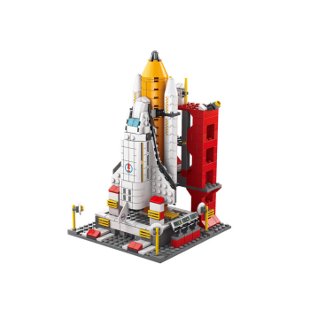 Klocki Konstrukcyjne Rakieta Kosmiczna 6w1 Kosmos Pojazdy 1000 ele.