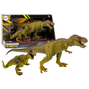 Figurki Dinozaurów Tyranozaur Z Małym Zestaw 2el