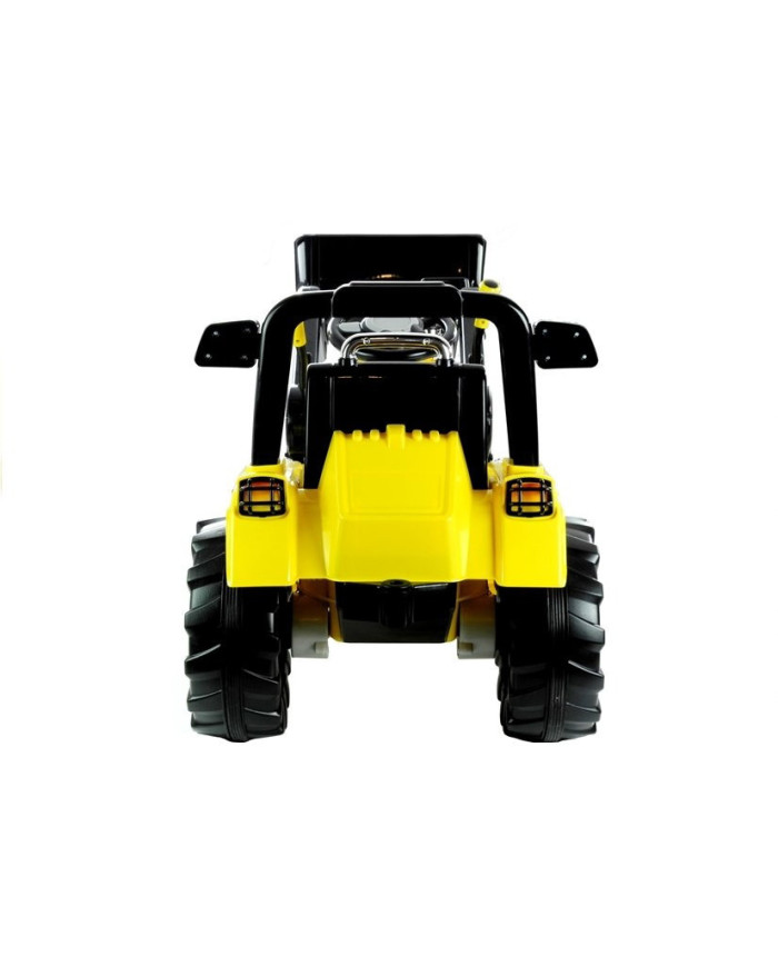 Traktor Koparka Na Akumulator ZP1005 Dla Dzieci Z Ruchomą Łyżką Żółta