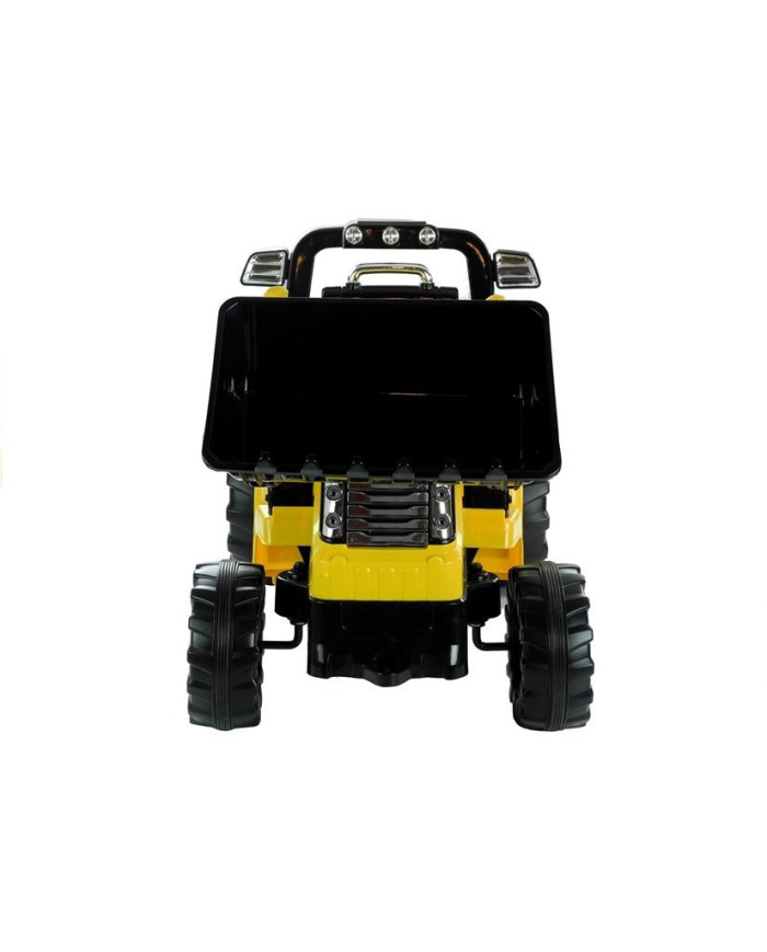 Traktor Koparka Na Akumulator ZP1005 Dla Dzieci Z Ruchomą Łyżką Żółta