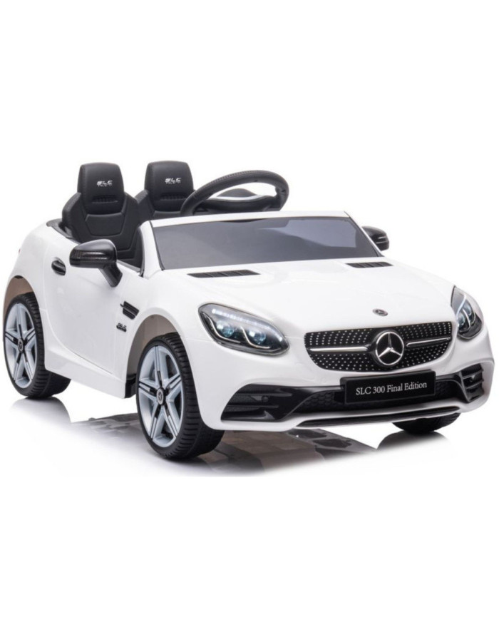Auto Na Akumulator Mercedes SLC 300 Światła LED MP3 Pilot Biały