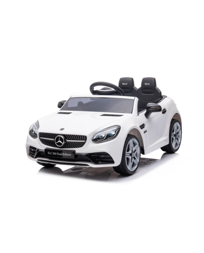 Auto Na Akumulator Mercedes SLC 300 Światła LED MP3 Pilot Biały