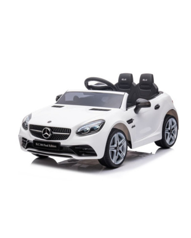 Auto Na Akumulator Mercedes SLC 300 Światła LED MP3 Pilot Biały