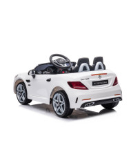 Auto Na Akumulator Mercedes SLC 300 Światła LED MP3 Pilot Biały