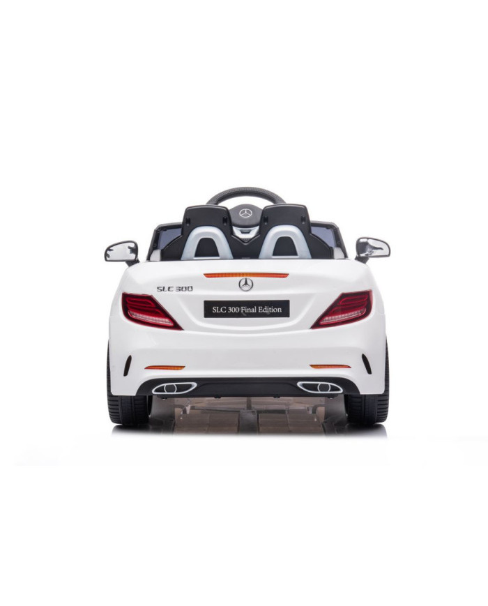 Auto Na Akumulator Mercedes SLC 300 Światła LED MP3 Pilot Biały