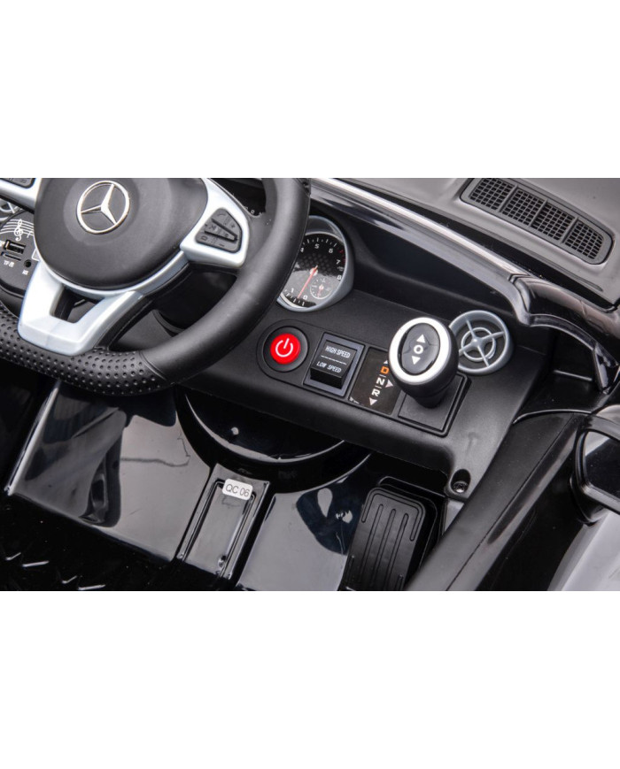 Auto Na Akumulator Mercedes SLC 300 Światła LED MP3 Pilot Biały