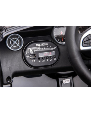 Auto Na Akumulator Mercedes SLC 300 Światła LED MP3 Pilot Czarny