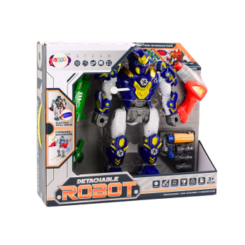 Robot Do Skręcania Broń Wiertarka Śrubokręt Światła Dźwięk Granatowy