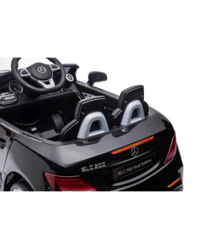 Auto Na Akumulator Mercedes SLC 300 Światła LED MP3 Pilot Czarny