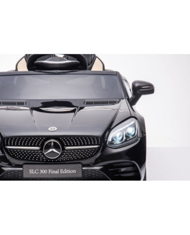 Auto Na Akumulator Mercedes SLC 300 Światła LED MP3 Pilot Czarny