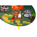 Gra Zręcznościowa w Rzutki Magnetyczna Zwierzątka Zielona