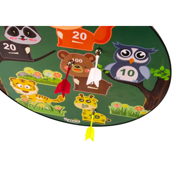 Gra Zręcznościowa w Rzutki Magnetyczna Zwierzątka Zielona